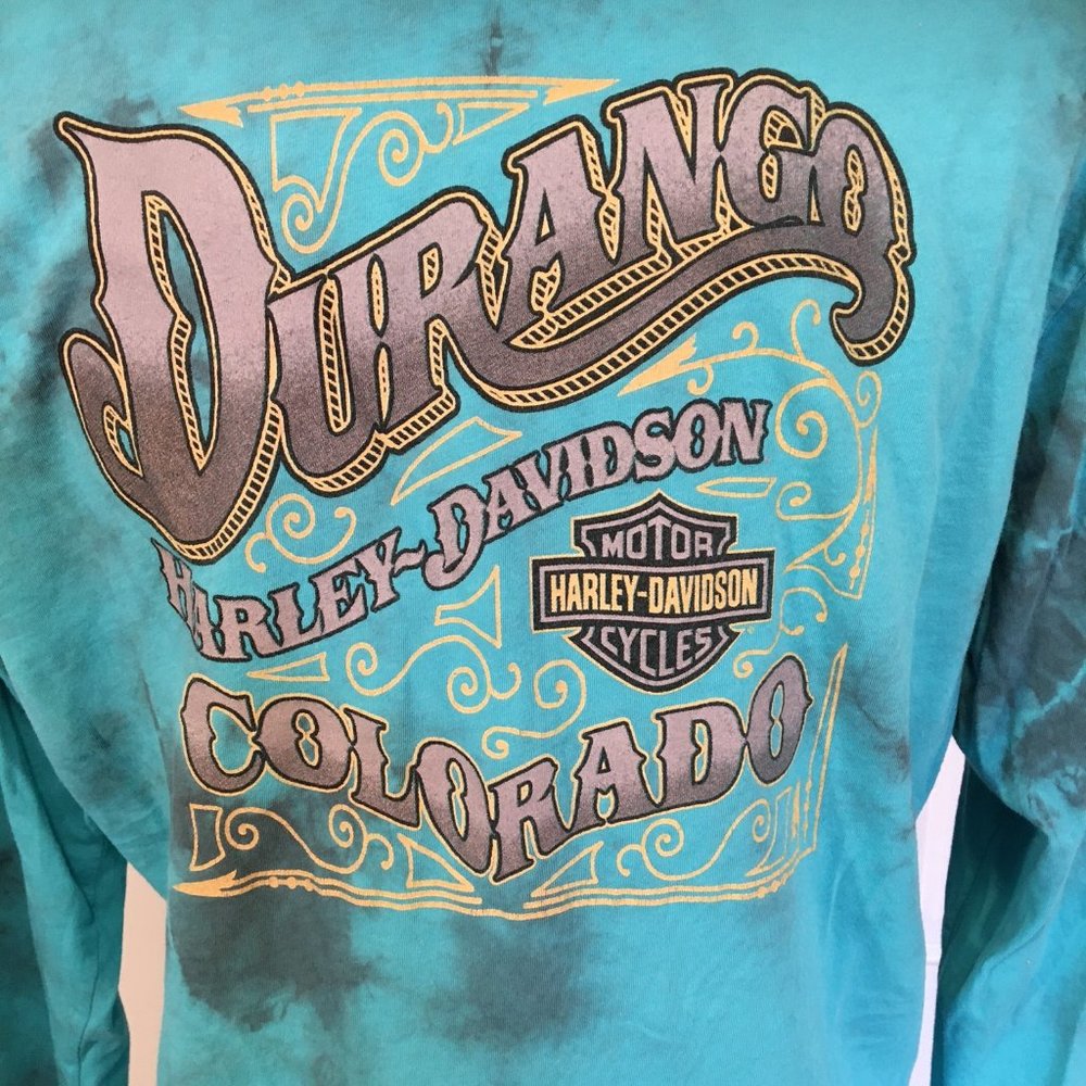Harley Davidson Motorcycles Durango CO Cotton XL - Picture 6 of 8